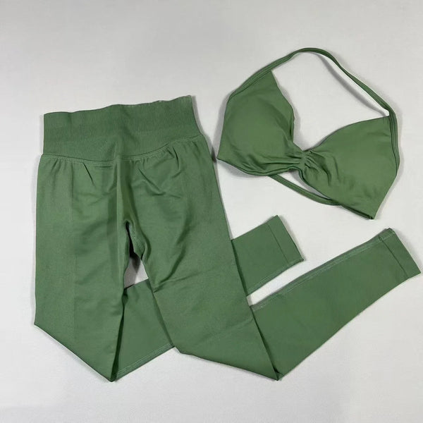 2-Piece Set Women's Seamless Clean