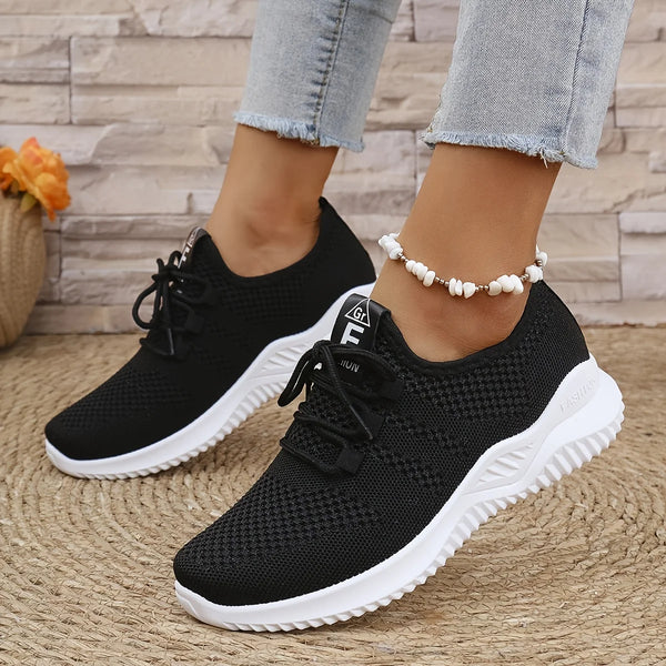 Women's Leisure Sports Shoes in Solid Colors