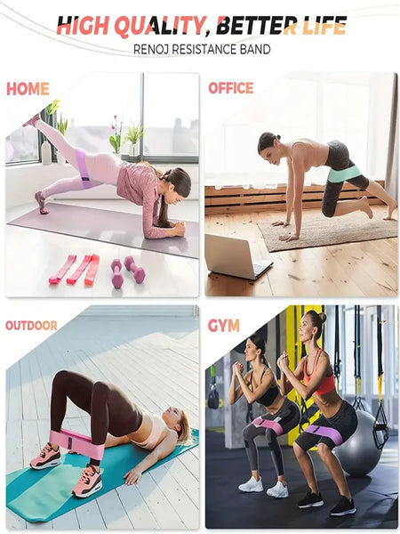 Pilates Yoga Elastic Resistance Bands