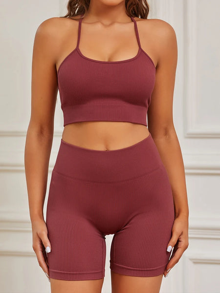 Women‘s Yoga Set High Waist