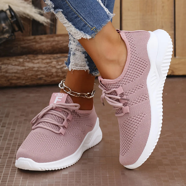 Women's Leisure Sports Shoes in Solid Colors