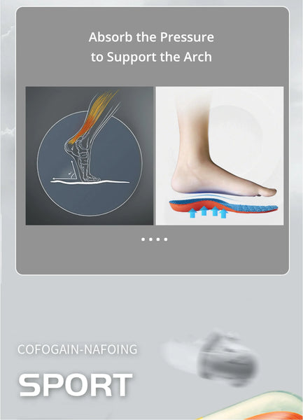 Sport Orthopedic Insoles for Feet Men Women