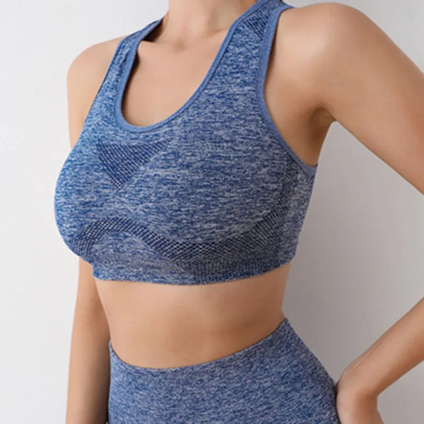 Yoga Set Gym Shorts Women Sport Bras