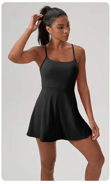 Women's Padel Performance Dress with Chest Pads