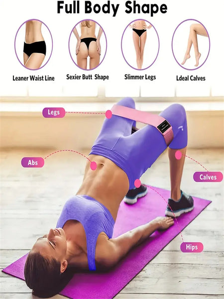 Pilates Yoga Elastic Resistance Bands