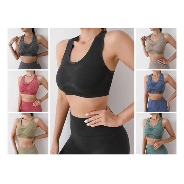 Yoga Set Gym Shorts Women Sport Bras
