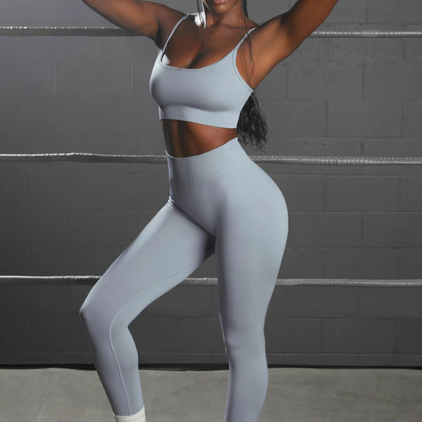 Female Yoga Set Ensemble Seamless Sexy Sport