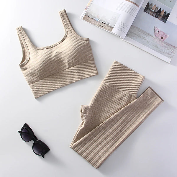 Women's Workout legging  Set 2 Piece -gym