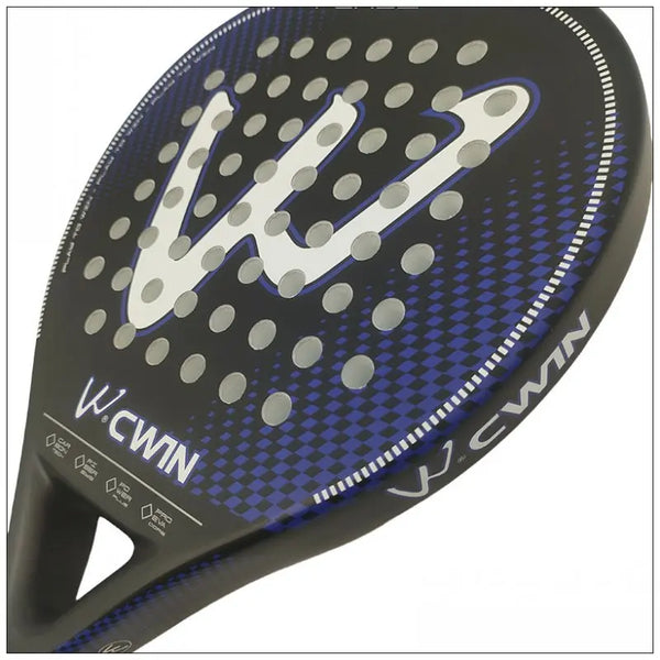 Padel racket  50% carbon fiber 50% glass fiber