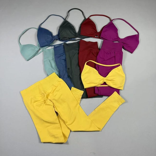 2-Piece Set Women's Seamless Clean