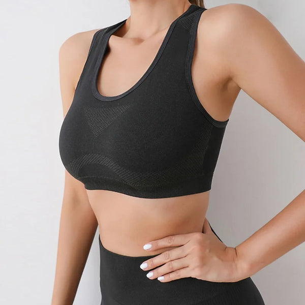 Yoga Set Gym Shorts Women Sport Bras