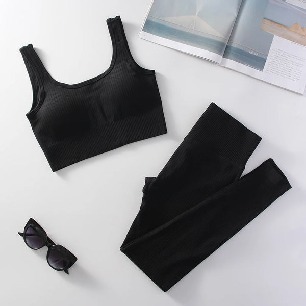 Women's Workout legging  Set 2 Piece -gym