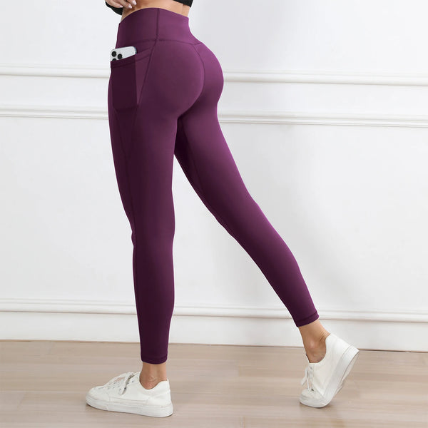 Women's High-Waist Leggings with Pockets