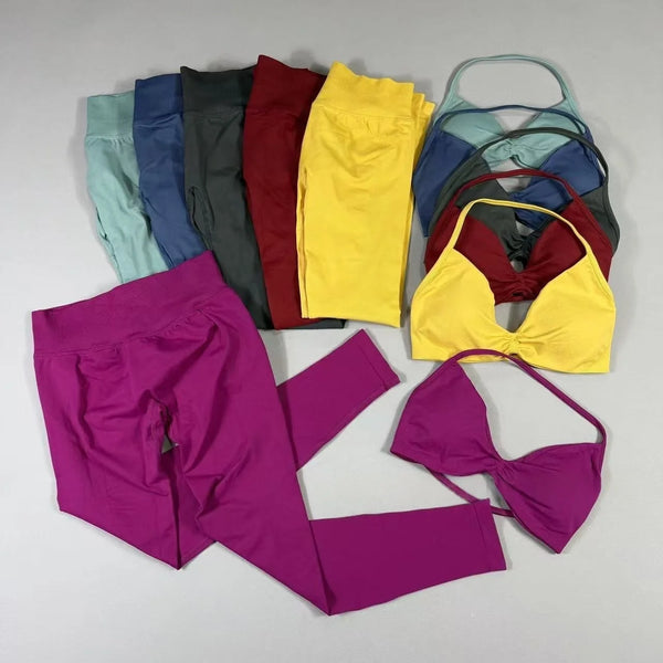 2-Piece Set Women's Seamless Clean