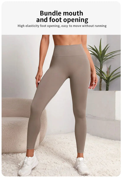 Women Seamless Hip Lifting Women Seamless Sports Leggings