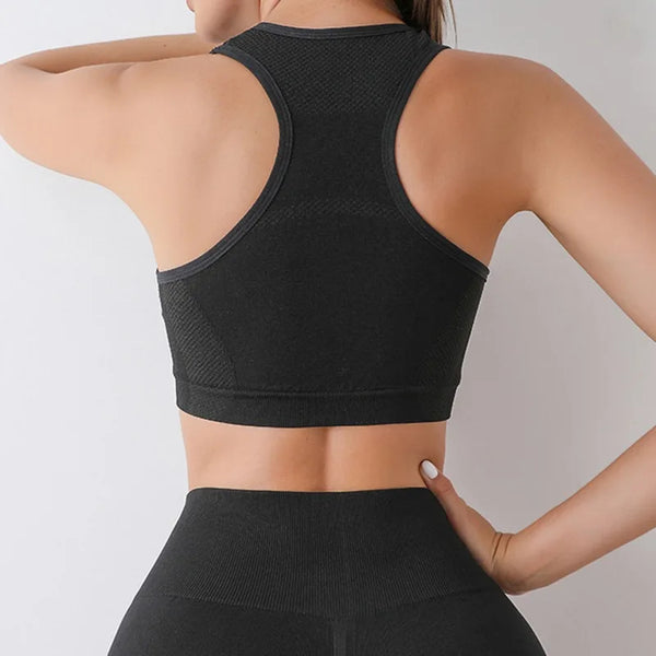 Yoga Set Gym Shorts Women Sport Bras