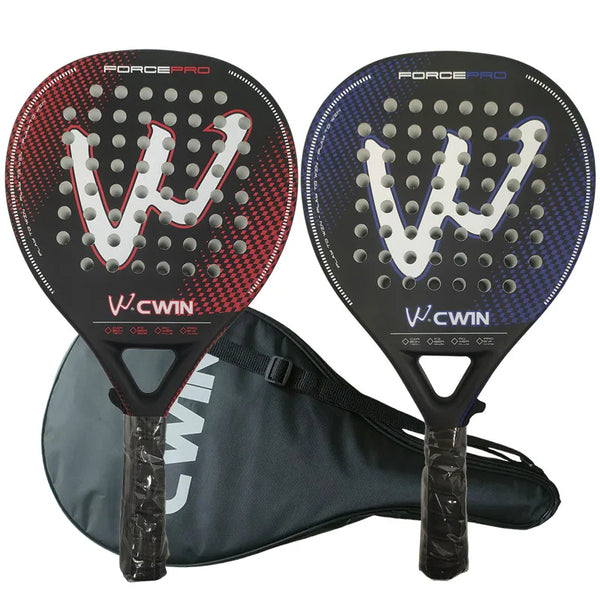 Padel racket  50% carbon fiber 50% glass fiber