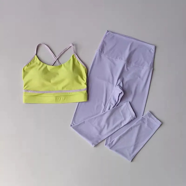 Women's Yoga Set Workout Set 2 Piece