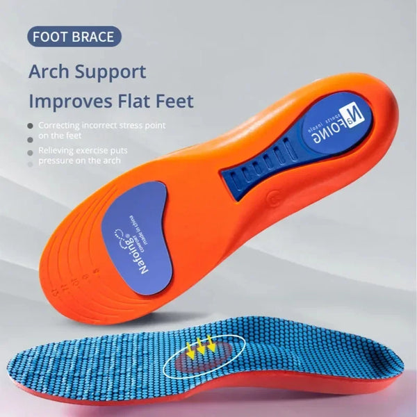 Sport Orthopedic Insoles for Feet Men Women