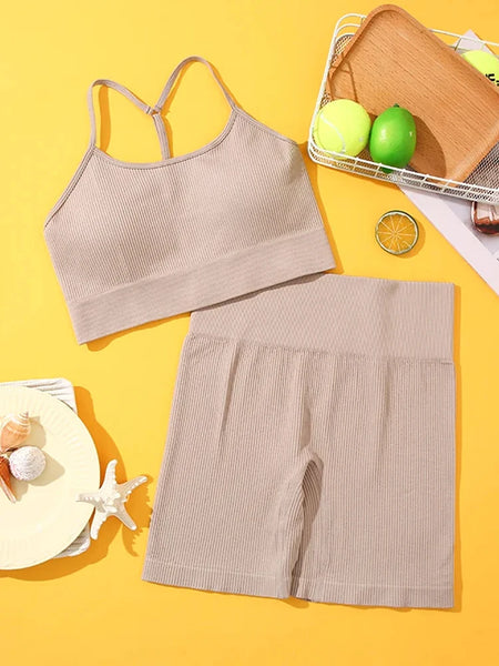 Women‘s Yoga Set High Waist