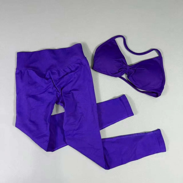 2-Piece Set Women's Seamless Clean