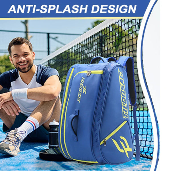 Padel Backpack Large Capacity Pickleball Padel Racquet Bag