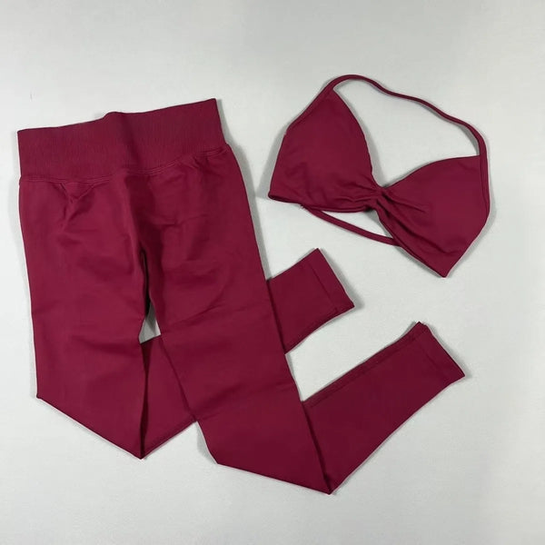 2-Piece Set Women's Seamless Clean