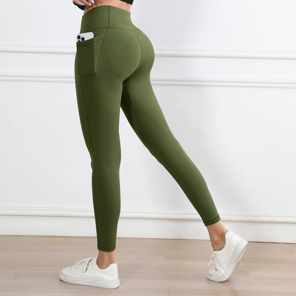 Women's High-Waist Leggings with Pockets