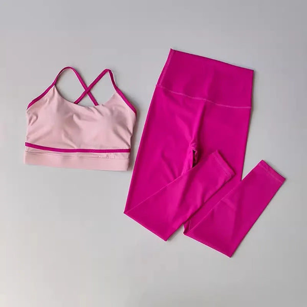 Women's Yoga Set Workout Set 2 Piece