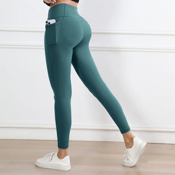 Women's High-Waist Leggings with Pockets