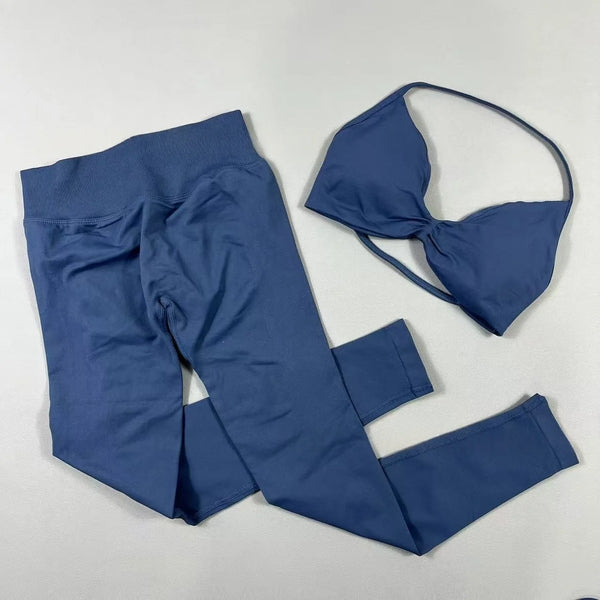 2-Piece Set Women's Seamless Clean