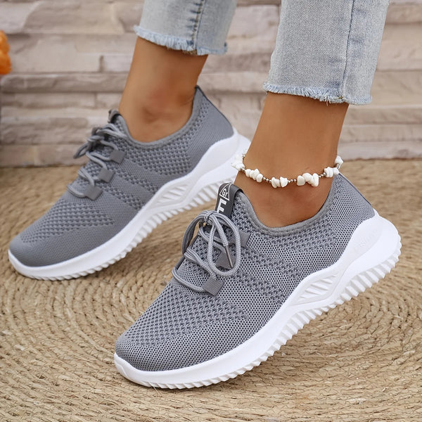 Women's Leisure Sports Shoes in Solid Colors