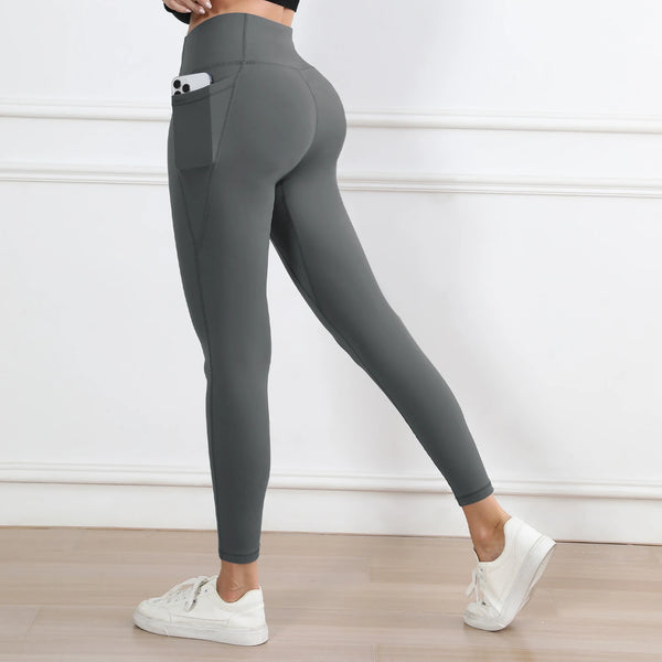 Women's High-Waist Leggings with Pockets