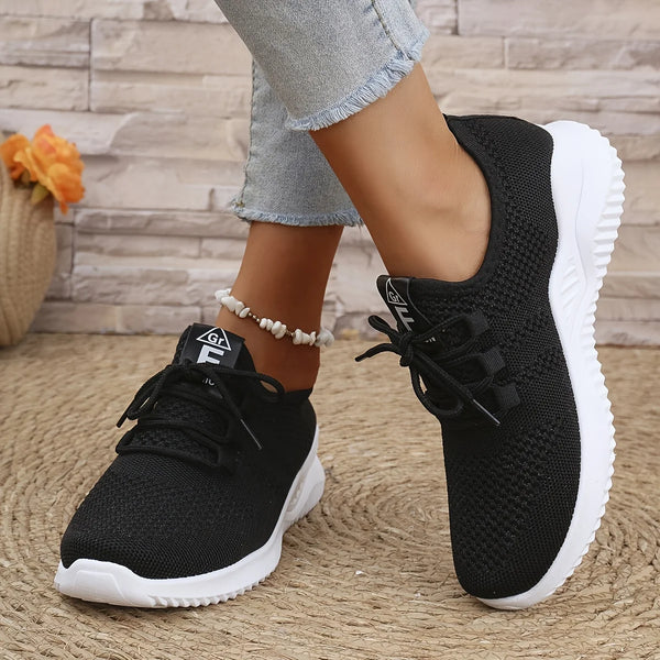 Women's Leisure Sports Shoes in Solid Colors