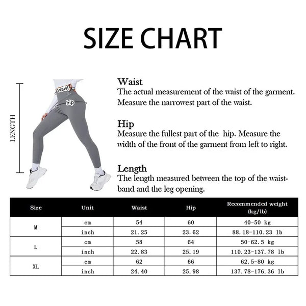1pc Women High Waist Yoga Leggins
