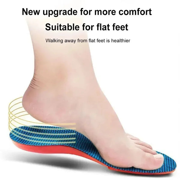 Sport Orthopedic Insoles for Feet Men Women