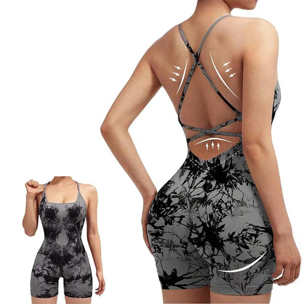 Fitness Leggings Women Yoga Bodysuit Shorts