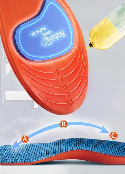 Sport Orthopedic Insoles for Feet Men Women
