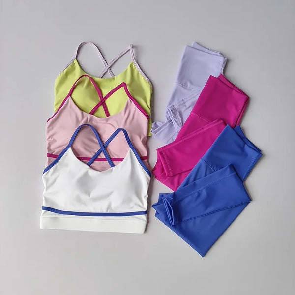 Women's Yoga Set Workout Set 2 Piece
