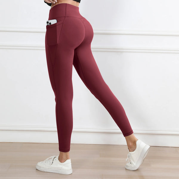 Women's High-Waist Leggings with Pockets