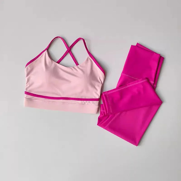 Women's Yoga Set Workout Set 2 Piece
